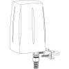 Antenna omnidirezionale Teltonika PR1IC970 0,617-4,3 GHz Wi-Fi
