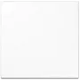 Placca a parete / copertura interruttore JUNG LS101WW, plastica senza viti, 1 pezzo