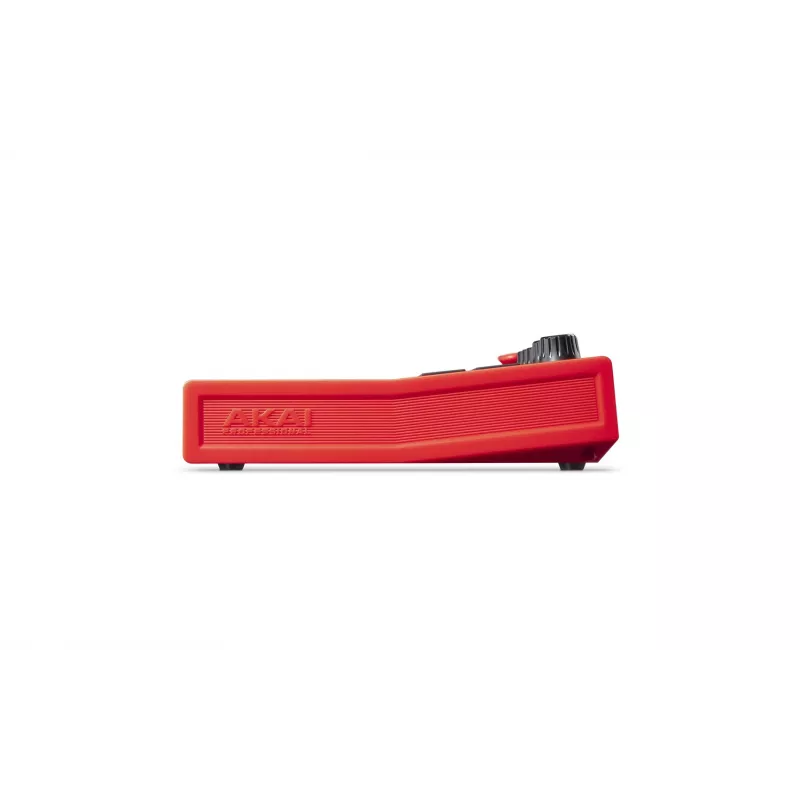 Akai MPK Mini Play MK3 tastiera di controllo MIDI con controller pad, USB, nero/rosso