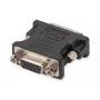 Adattatore DVI Assmann. DVI(24+5) - HD15 M/F. DVI-I Dual-Link. bl (AK-320504-000-S)