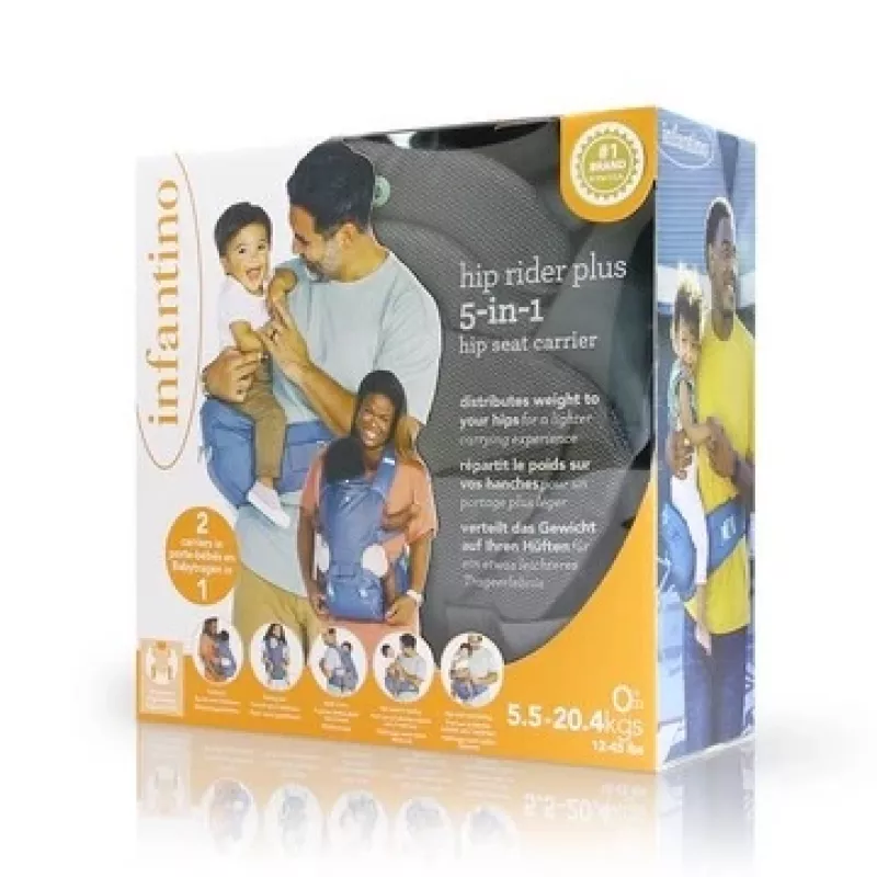 Infantino marsupio porta bebè 5w1 con seduta 300012