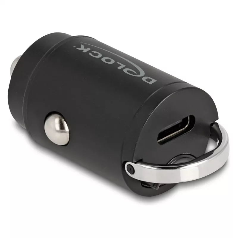 Caricabatterie da auto DeLOCK 64278 universale nero ricarica rapida 12-24V