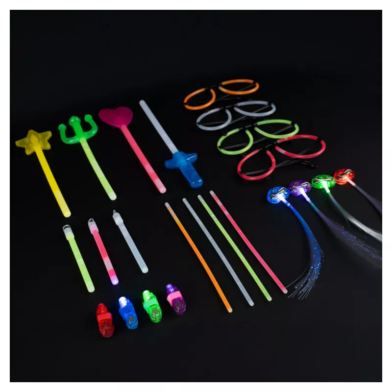 RealPower 486256 Glow Sticks Party Box, 108 pz.