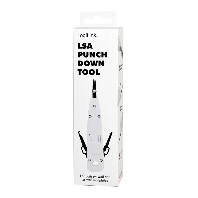 LogiLink WZ0001A Utensile LSA per cablaggio, bianco