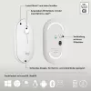 Logitech Pebble 2 Combo Set, bianco, wireless, tedesco, 920-012204
