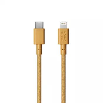 Cavo USB-A a Lightning Native Union Night — 3 m, giallo