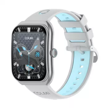 Smartwatch Colmi P86 argento Bluetooth cardiofrequenzimetro, cassa argento