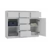 MALWA 2D6S comodino bianco