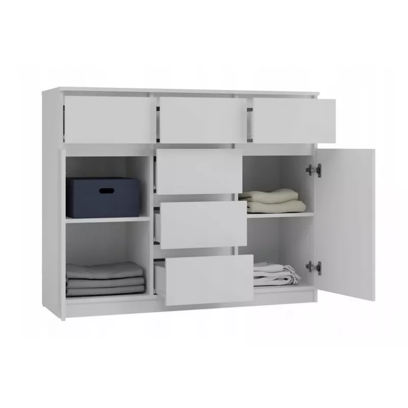 MALWA 2D6S comodino bianco