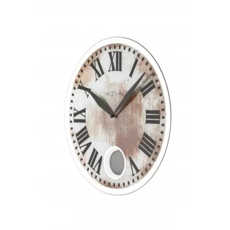 NeXtime orologio 8162 Romana, Ø43 cm, da parete, bianco