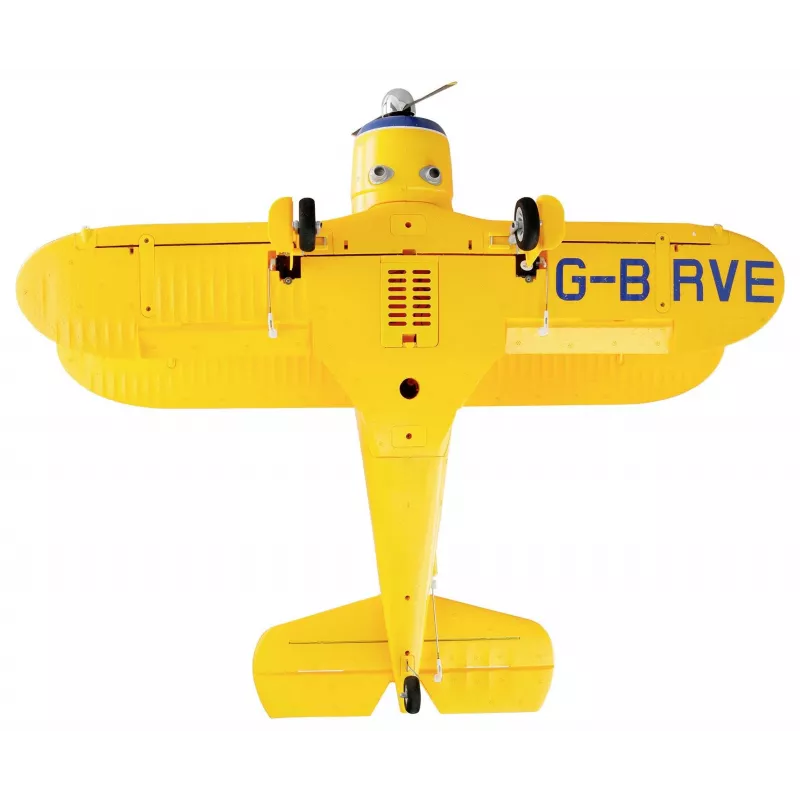 Aeromodello RC Amewi AMXFlight Beech D17s 3D/6G RTF — giallo, modello pronto al volo