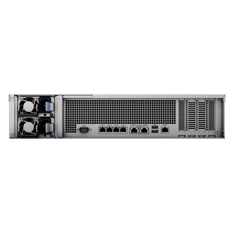 Synology FlashStation FS3410 - NAS server - 24 vani - 108TB - rack - installabile - RAID 0, 1, 5, 6, 10, JBOD, RAID F1 - RAM 16GB - 10 Gigabit Ethe