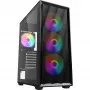 Case per computer Sharkoon VK4 Rainbow ATX nero