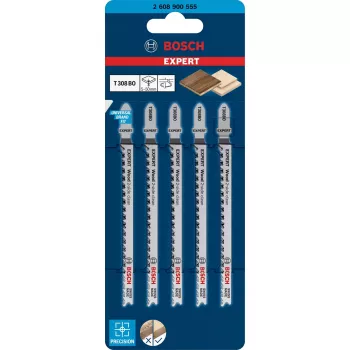 Lama per seghetto alternativo Bosch Wood 2 tagli netti acciaio al carbonio (HCS) 5 pz.