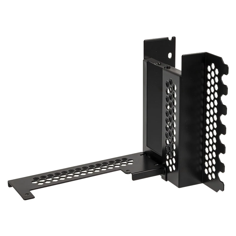 CableMod CM-VPB-2DK-R supporto verticale per scheda video con cavo riser PCIe x16, 2x DisplayPort, nero