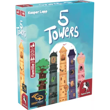 Deep Print Games: 5 Towers, gioco di carte