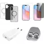 4smarts set valore 7in1 per Apple iPhone 16 compatibile MagSafe