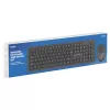 Tastiera e mouse Savio KB-03 per ufficio/casa USB QWERTY US inglese nero