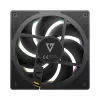 Ventola per case MODECOM VOLCANO LOOP 120 ARGB Reverse Fan nero 120 mm PWM 400–1400 RPM header ARGB