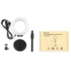 Lampada LED ad anello Puluz con treppiede regolabile PU391