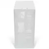 Case mini-ATX per PC ssupd Meshroom S V2, bianco, pannelli mesh, supporta scheda madre ATX e PCIe 5.0