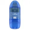 Titanum TA101B lettore di schede esterno, USB 2.0, MicroSDHC/miniSD/MMC/SD/SDHC, blu
