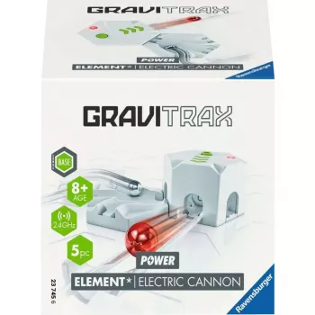 Ravensburger GraviTrax elemento cannone elettrico – espansione percorso per pista di biglie GraviTrax