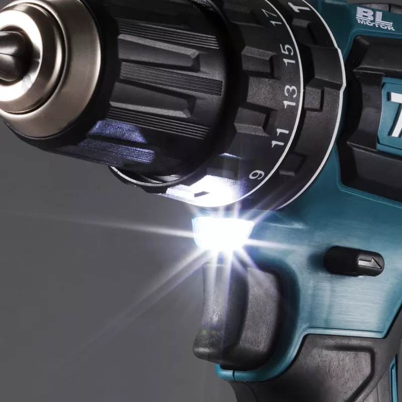 Trapano Makita DHP485Z senza chiave 1,1 kg nero, blu