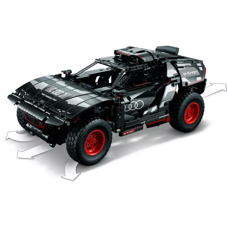 LEGO Technic kit modello fuoristrada Audi RS Q e-tron 42160 — 914 pezzi, età consigliata 10+