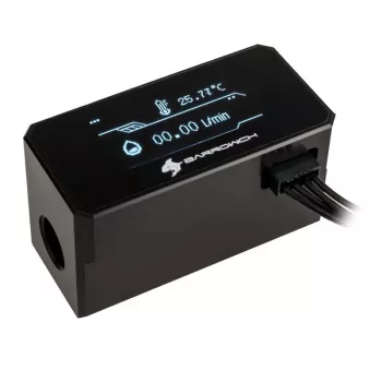 Flussometro Barrow FBFT08 B – display OLED, nero