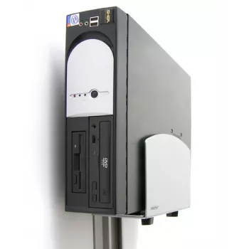 Ergotron supporto universale verticale per CPU - supporto per unità di sistema - argento (97-468-202)