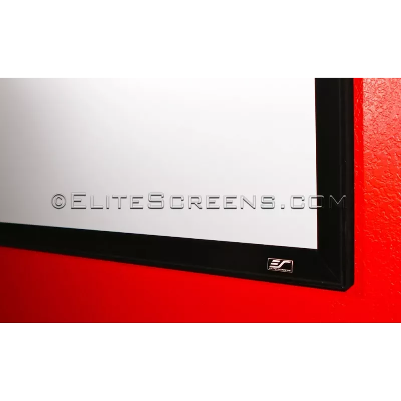 Elite Screens | Serie SableFrame | ER100WH1 | Diagonale 100 pollici | 16:9 | Larghezza schermo (B) 221 cm | nero
