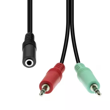 Cavo audio ProXtend 4-Pin a 2×3-Pin M4F2XM3-004, 0,5 m, 0,02 kg