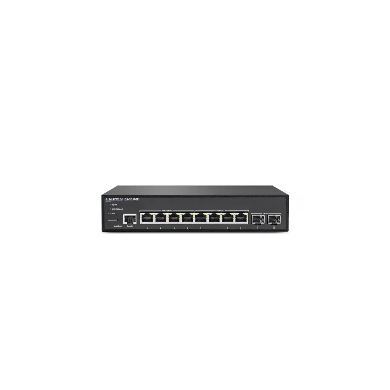 LANCOM GS-3510XP Managed L2 2.5G Ethernet (100/1000/2500) Power over Ethernet (PoE) 1U nero