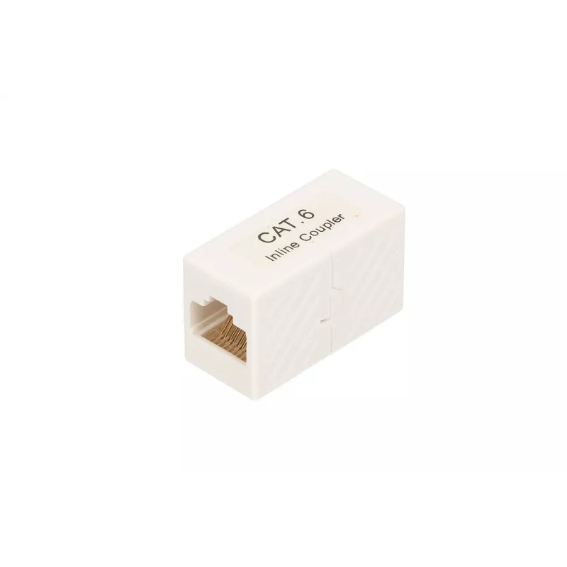 Presa Extralink RJ45 CAT6 UTP, plastica, bianco, 1 pz.