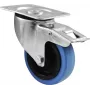 Rotella da trasporto Roadinger 30004007 100 mm blu con freno