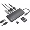 Docking station NATEC NMP-2162 USB 3.2 Gen 1 Type-C grigio con filo