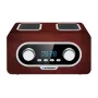 Radio portatile BLAUPUNKT PP5.2BR — radio tascabile FM, 60 stazioni memorizzabili, USB/MP3, AUX, batteria ricaricabile 1000 mAh, 3 W RMS, bronzo