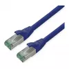 ROLINE RM cavo patch Cat.6A S/FTP (PiMF), blu, 1 m