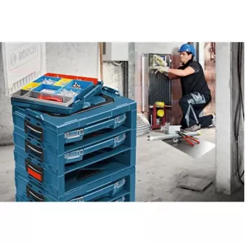 Bosch i-BOXX 72 Professional ABS sintetico blu, trasparente
