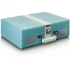Giradischi audio a trasmissione a cinghia Lenco TT-110 blu bianco semiautomatico