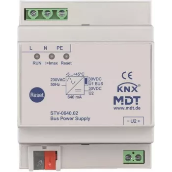 MDT - alimentatore bus 4TE (ex 6TE) REG 640mA (STV-0640.02)