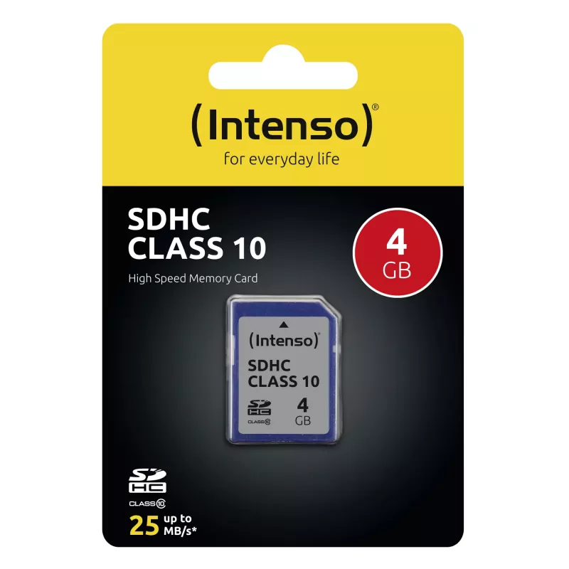 MEMORIA SDHC 4GB C10/3411450 INTENSO