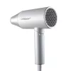 Asciugacapelli Maestro MR-213 2100W con manico pieghevole, 2 velocità, getto freddo, concentratore a doppia parete, argento