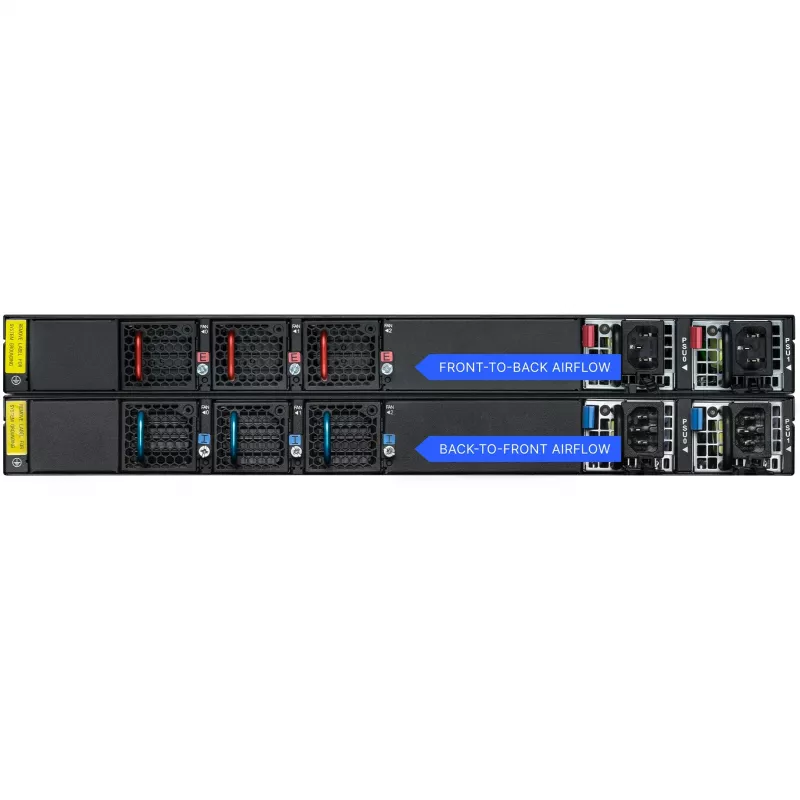 Switch fiber core LANCOM CS-8132F-F2B 100G, 32x 100G QSFP28, flusso d'aria front-to-back (61909)