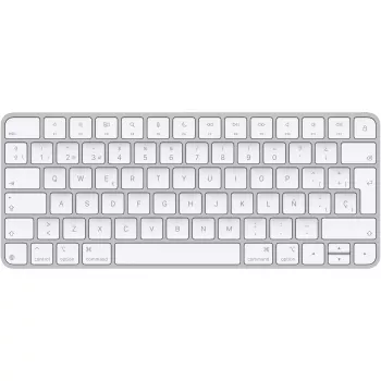 Apple Magic Keyboard universale USB Bluetooth QWERTY spagnolo bianco