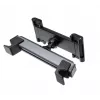 Supporto per tablet FIXED PASSENGER Max — alluminio e plastica, grigio siderale, supporto fisso per poggiatesta
