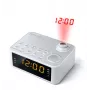 Sveglia Muse M-178 PW digitale argento bianco