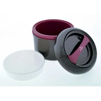 Portapranzo JATA 942 2 L nero lilla