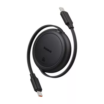 Baseus Free2Pull Mini cavo USB-C a USB-C, 60 W, 1 m, (nero)